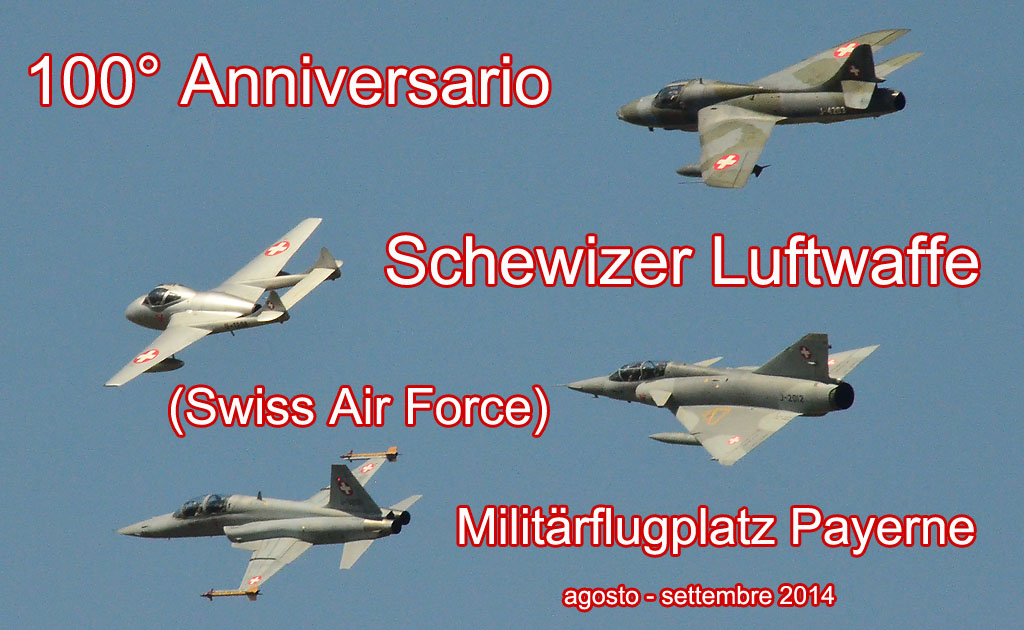 100 anniversario swiss air force titolo