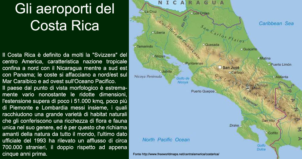 costa rica airports title