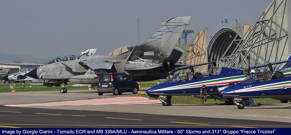 frecce tricolori addestramento a piacenza image 1