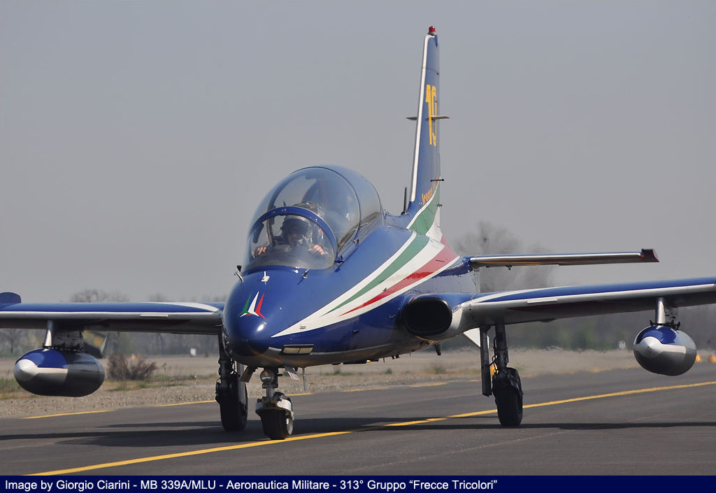 frecce tricolori addestramento a piacenza image 10