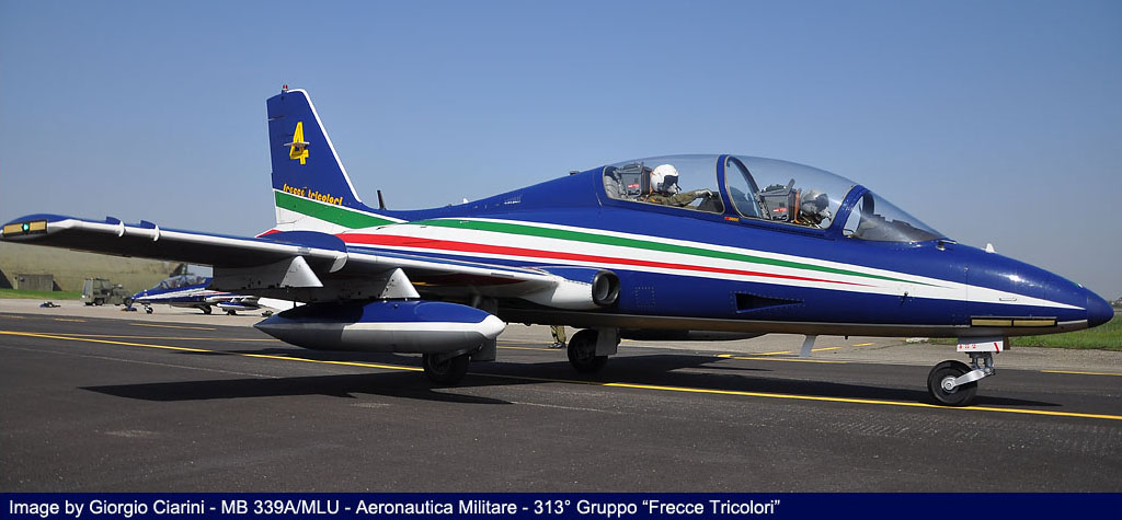 frecce tricolori addestramento a piacenza image 11