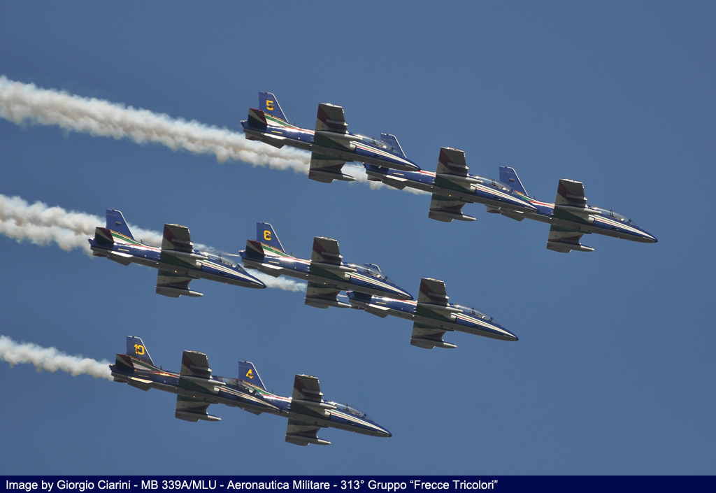 frecce tricolori addestramento a piacenza image 14