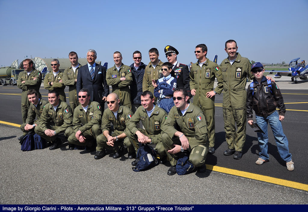 frecce tricolori addestramento a piacenza image 16