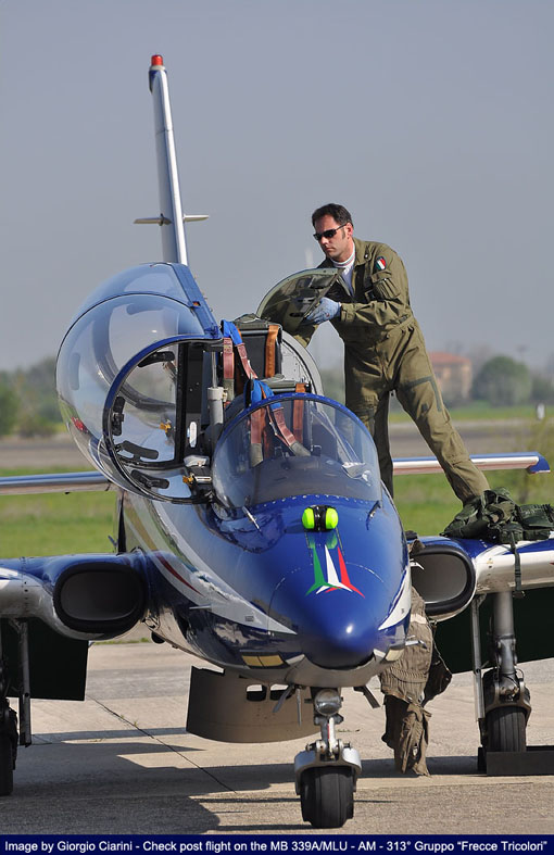 frecce tricolori addestramento a piacenza image 6