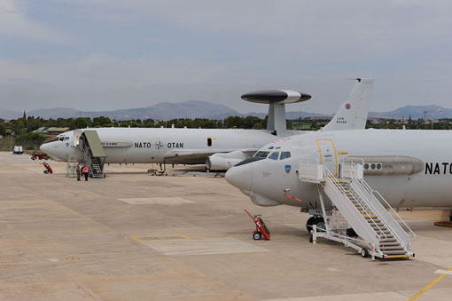 in volo con magic awacs nato image 12