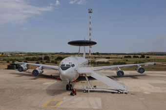 in volo con magic awacs nato image 13