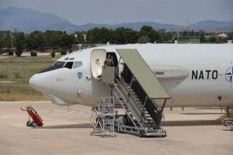 in volo con magic awacs nato image 14