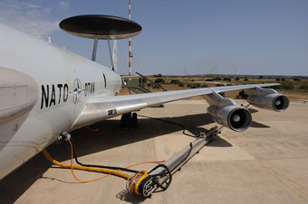 in volo con magic awacs nato image 14