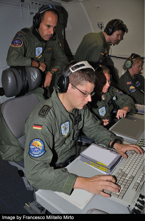in volo con magic awacs nato image 29